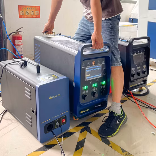 Promotion Price 1500W 2000W 3000W 3 in 1 Handheld Fiber Laser Cutting Cleaning Welding Machine for Carbon Stainless Steel Aluminium Metal Iron Inox Soldering