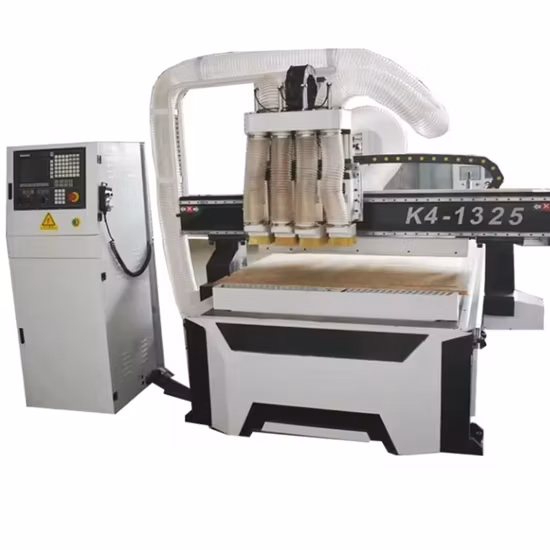 Пневматический фрезерный станок для резки кухонной мебели с ЧПУ